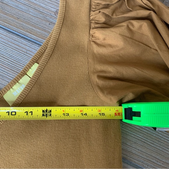 Anthropologie Puffed Sleeve Top NWT - Picture 8 of 11